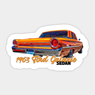 1963 Ford Galaxie Sedan Sticker